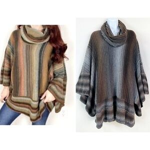 Dor Dor Couture Oversized Cowl Neck Sweater Size L